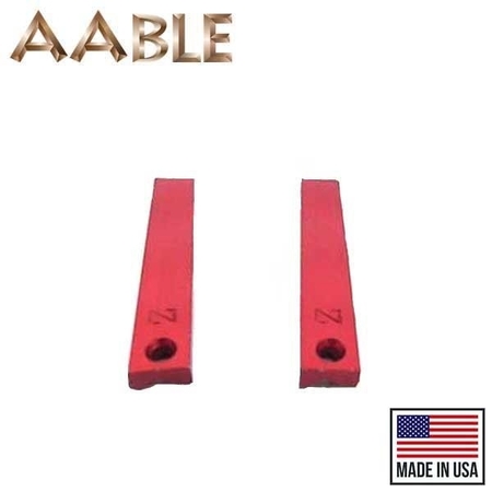 AABLE GM Z 93 Groove Key Adapter For Top and Bottom Clamp, Set of 2 AAB-KEY-ADP-Z93